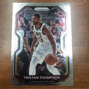 Tristan Thompson with the Cavaliers trading card